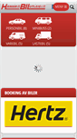 Mobile Screenshot of hamarbilutleie.no